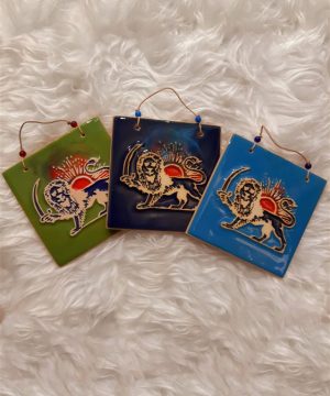 کاشی مربع شیر خورشید ۱۰*۱۰